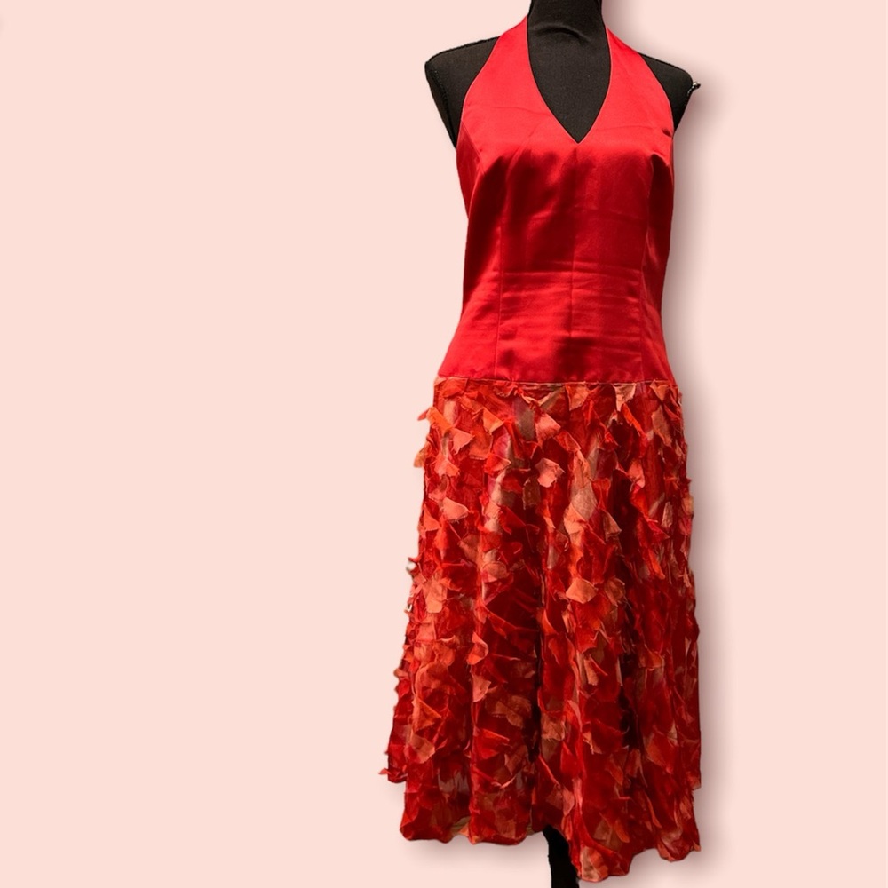 Spenser Jeremy Red Halter Dress